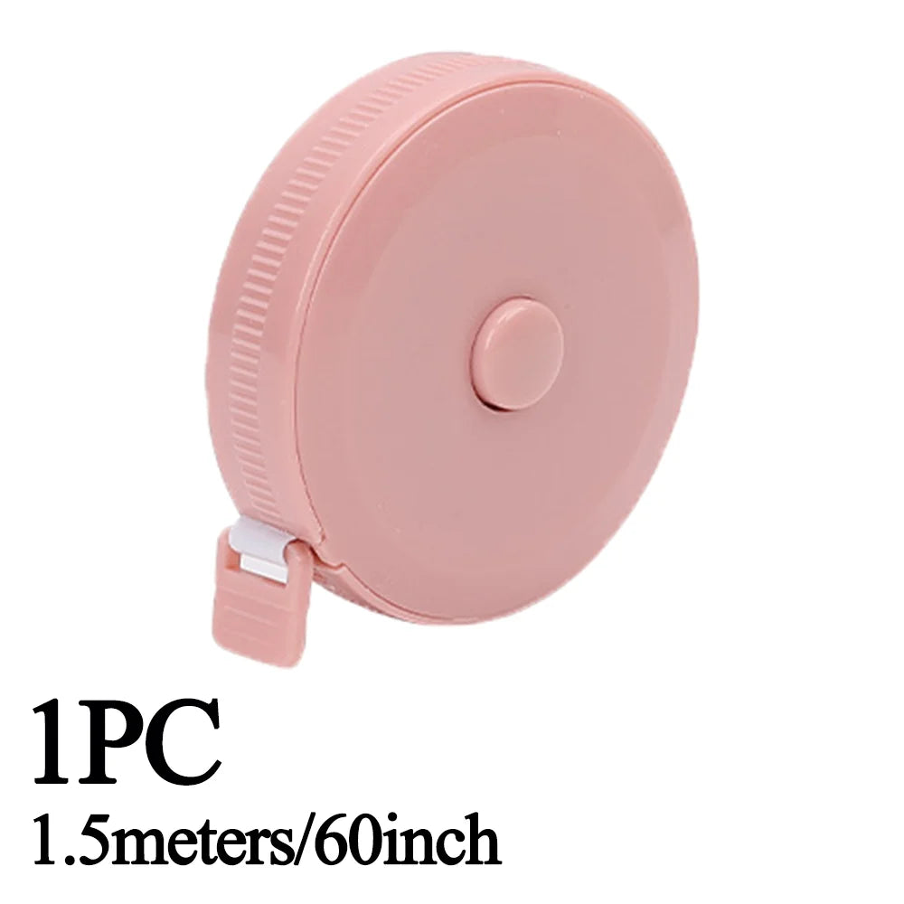 1.5m/60In Small Tape Measure Portable Plastic Tape Measure for Weight Loss Medical Body Measurement Tailor Measure Clothes Waist