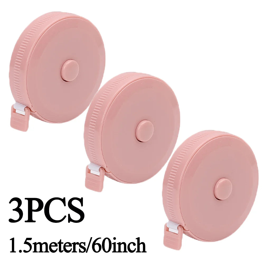 1.5m/60In Small Tape Measure Portable Plastic Tape Measure for Weight Loss Medical Body Measurement Tailor Measure Clothes Waist